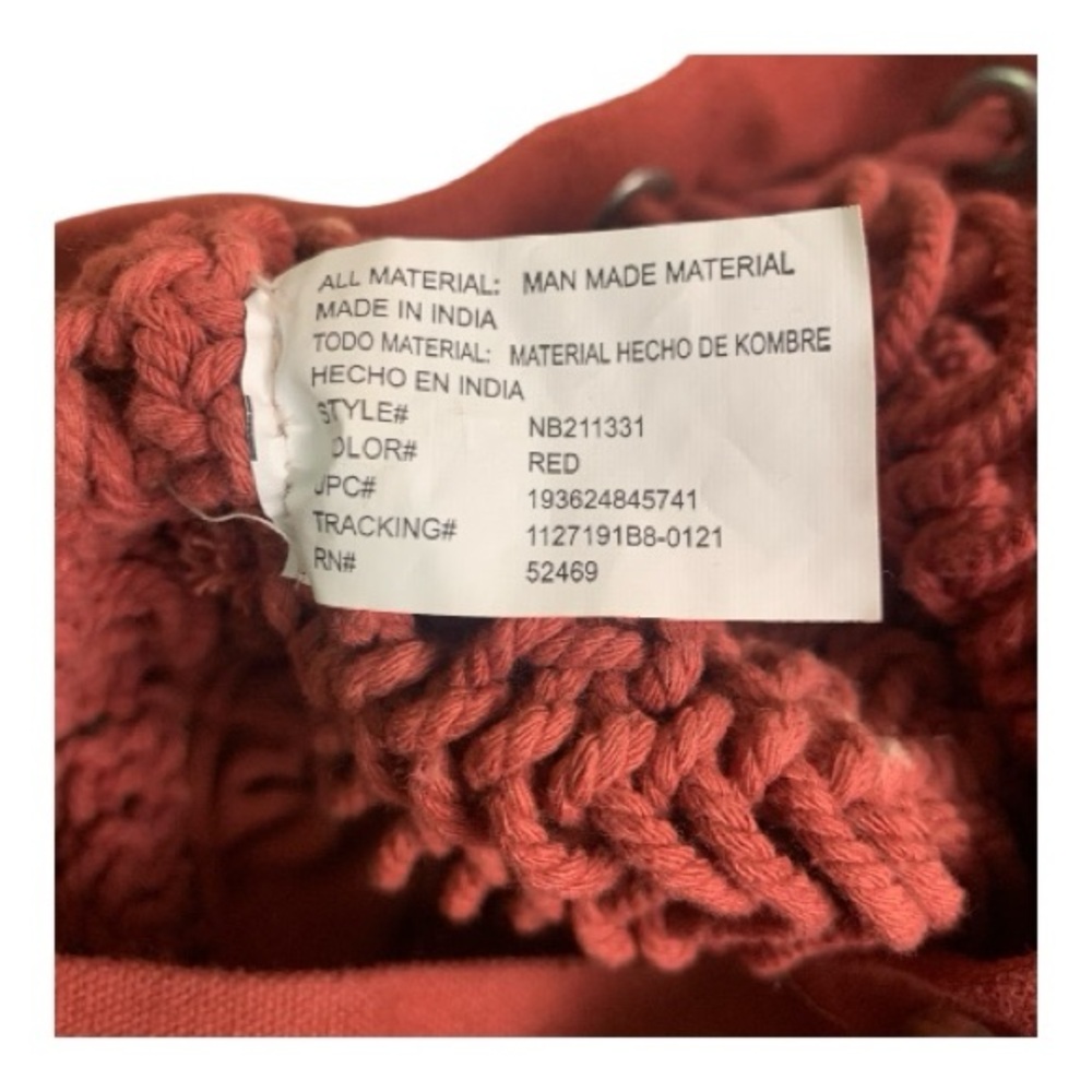 Handcrafted Macram Rope Drawstring Boho Backpack … - image 4